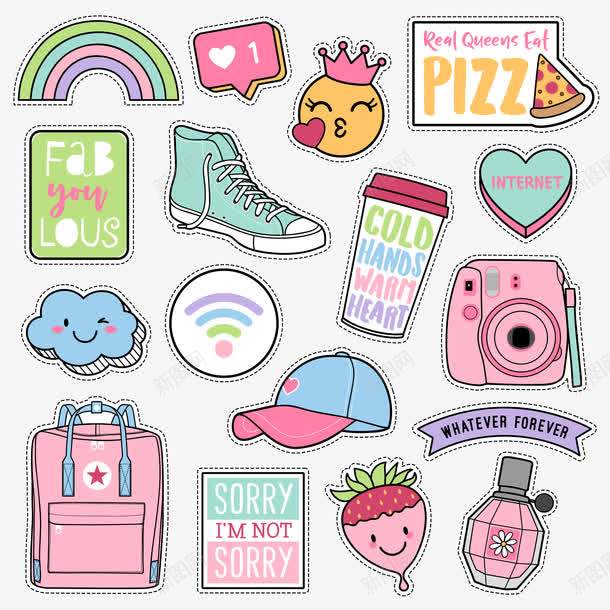 免摳PNG旅行用品卡通圖形 平面電商與動(dòng)漫設(shè)計(jì)的創(chuàng)意素材庫