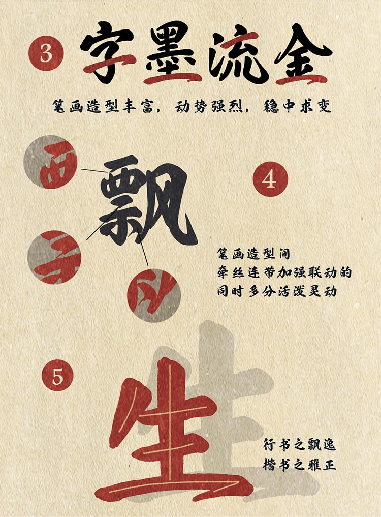 也字工廠浮生行楷 廣告設(shè)計(jì)中的靈魂之筆